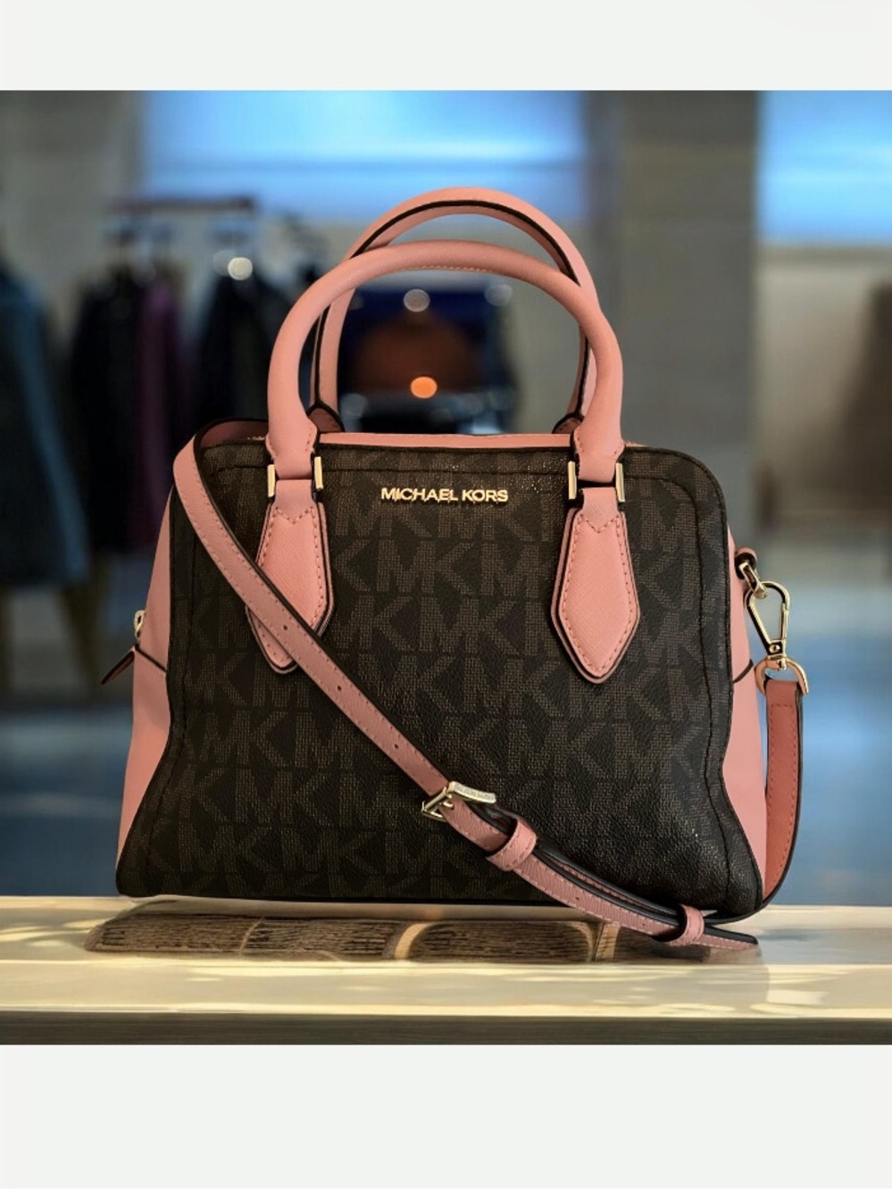 USED ONCE! LIKE BRAND NEW! SPOTLESS! MICHAEL KORS AYDEN SATCHEL CROSSBODY
